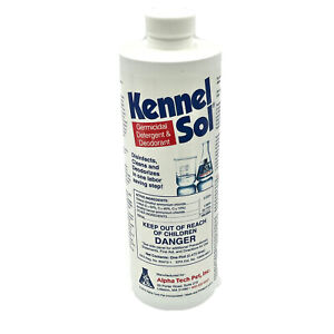 KennelSol 1-Step Kennel Cleaner - Liquid Concentrate Disinfectant and Deodorizer