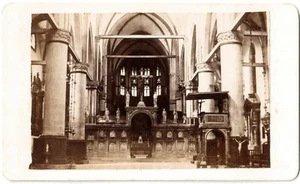 Cdv.Italie.Italia.Venise.Venezia.Eglise des Frari Carte 2 Visite.Photo Foto Coen - Picture 1 of 3