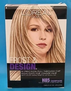 L'ORÉAL Paris FROST & DESIGN Highlights #H85 CHAMPAGNE for LIGHT To DARK BLONDE - Picture 1 of 8