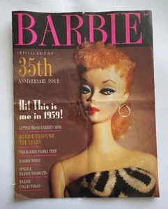 BARBIE Special Edition 35th ANNIVERSARY Issue Magazine 16 pages by MATTEL - Picture 1 of 5