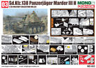 DRAGON MD-003 1/35 Sd.Kfz.138 Panzerjager Marder III H  MODEL KIT