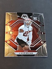 Ji'ayir Brown 2023 Panini Mosaic Football Base RC Rookie #334 49ers 