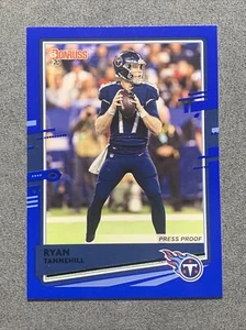 Ryan Tannehill #246 - 2020 Donruss - Blue Press Proof - Tennessee Titans - Bild 1 von 2