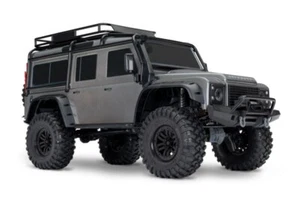 Traxxas TRX-4 Land Rover Defender *clipless* silbern ARTR Scale Crawler - Bild 1 von 2