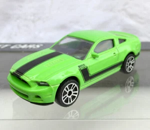 Majorette Ford Mustang Boss grün - Felgen D5S 1:61 3" ohne Verpackung - Bild 1 von 6