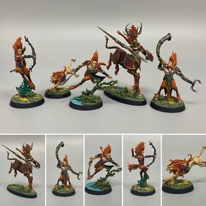 SKAETH'S WILD HUNT WARBAND INFRAMUNDOS SYLVANETH MADERA ELFOS ELFO WARHAMMER AOS - Imagen 1 de 14