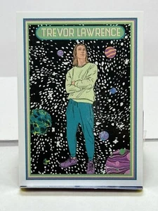 2021 Topps X #37 Trevor Lawrence Interstellactic Retro Space #2 - Picture 1 of 2