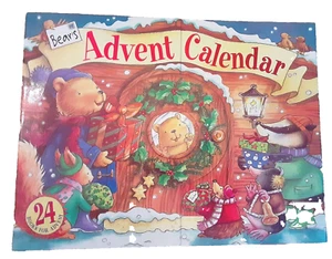 2013 Bears Advent Calendar by Cat's Pyjamas Books with 24 Mini Books SMOKE FREE! - Picture 1 of 17