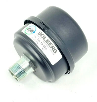 JENNY, EMGLO, DEWALT, SOLBERG AIR COMPRESSOR 3/4'' METAL INTAKE SILENCER FILTER ASSEMBLY W/ ELEMENT #10