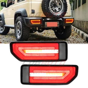For Suzuki Jimny 2019+ LED Tail Light Assembly W/ Brake Turn Signal Lamp Smoke - Picture 1 of 9