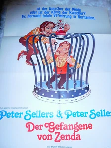 Filmplakat - DER GEFANGENE VON ZENDA PETER SELLERS 0920 - Picture 1 of 1