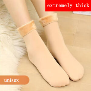 Women Velvet Fleece Socks Wool Soft Floor Sock Thermal Snow Thicken Winter Warm*