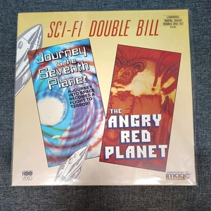 Laserdisc SciFi Double Feature Journey To The Seventh Planet Angry Red Planet - Picture 1 of 6