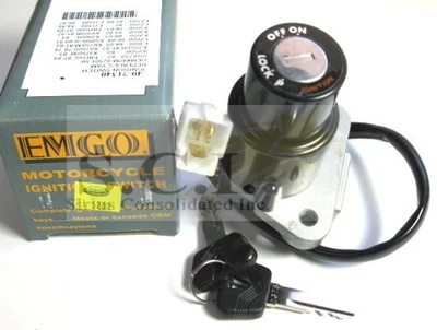 INTERRUPTOR DE ENCENDIDO Y BLOQUEO DE DIRECCIÓN YAMAHA XS400 XV750 XV920 XJ550 XS850 XJ750 Foto 1 de 4