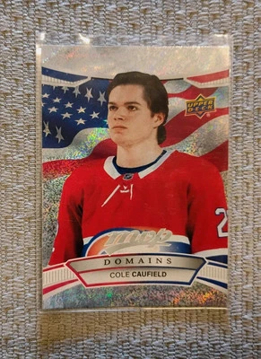2022-23 Upper Deck MVP - Domains #NA-5 Cole Caufield - Image 1 of 2