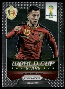 2014 Panini Prizm FIFA World Cup Brazil Stars Eden Hazard Belgium #3 Set Break - Picture 1 of 2