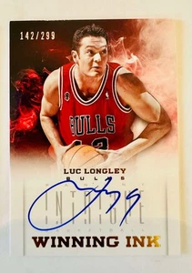 Luc Longley 2012-13 Panini Intrigue Winning Ink Autograph Auto /299 - Picture 1 of 1