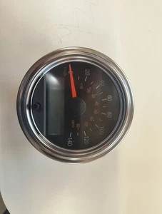 0001000651-3S1110EP H Y 0 Amtek Speedometer Head Mph/Ellc/Chrome Bezel - Picture 1 of 5