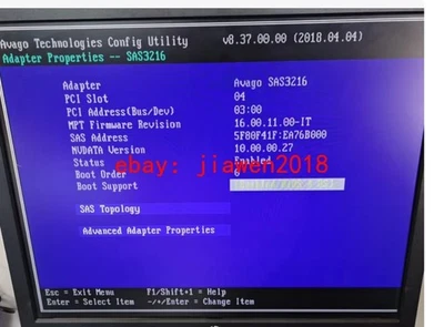 LSI SAS 3216 3224 9305-16I 9305-24I IT Mode HBA JBOD PCI-E X8 3.0 SATA SAS  - Image 1 of 4