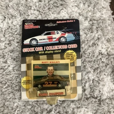 Racing Champions Series 1 1989, Rusty Wallace, #27 Miller solo versión difícil de encontrar Foto 1 de 2
