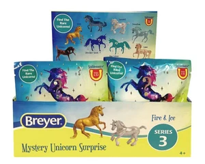 Breyer Horse #6938 Mystery Unicorn Surprise Series 3: Fire and Ice Blind Bag - Picture 1 of 1