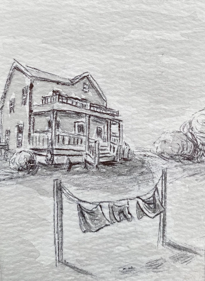 ACEO Original Mixed Media Painting Art - image 1 of 1