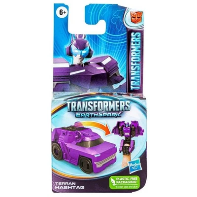 Transformers EarthSpark Terran Hashtag Tacticon Transformer 6cm Figur Hasbro - Bild 1 von 2