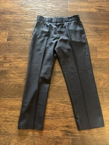 Vintage Flying Cross Uniform Pants Size 37R Blue Made In The USA (Box 1) - Picture 1 of 12