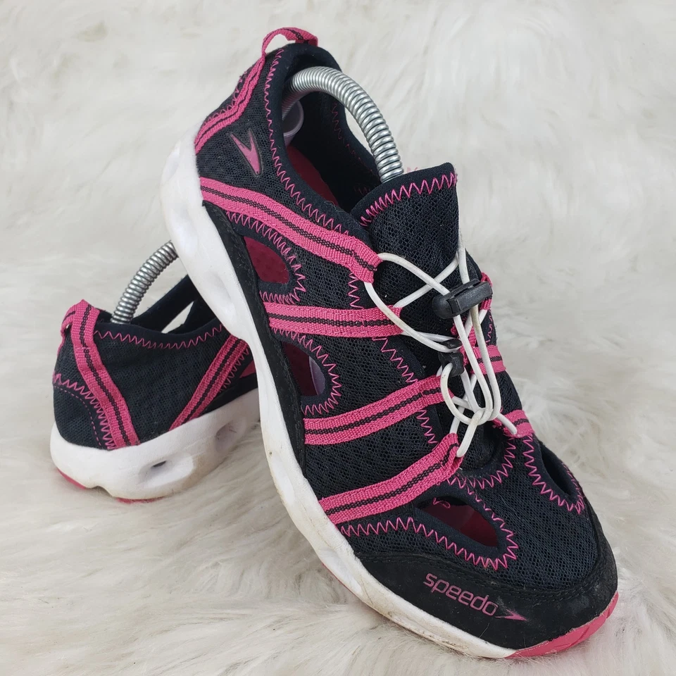 SPEEDO Black Pink Casual Active Water Shoes Womens Size US 9 EUR 40 - Image 1 of 4
