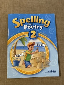 #2 Abeka Spelling and Poetry 2 Fourth Edition Language Arts *Cut Back Cover - Picture 1 of 8