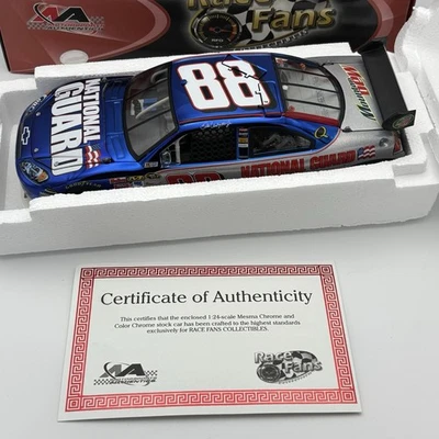 Dale Earnhardt Jr #88 National Guard 1:24 Mesma Color Chrome ✅ NASCAR ✅ COA MIB - Image 1 of 4