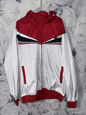 NBA Chicago Bulls Full Zip windbreaker Jacket Basketball Men Size 2XL NEW Tags - Image 1 of 4