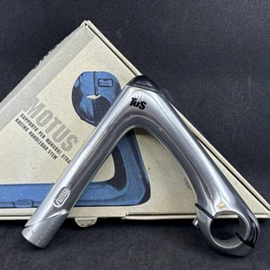 NOS 3T MOTUS Silver 120mm Length 25.8-26.0mm Detachable Clamp Alloy Quill Stem - Picture 1 of 6