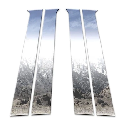 Diamond Grade 4pc Pillar Post Covers for 2009-2011 Chevy Aveo Hatchback - Image 1 of 4