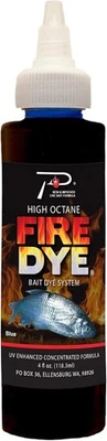 12 Pautzke High Octane Fire Dye Fish Bait BLUE 4 Ounce Bottles, Fishing Bait Dye - Image 1 of 2