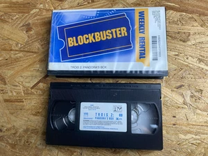 Blockbuster Video VHS Clamshell Case & VHS, Trois 2 Pandora's Box, UNTESTED - Picture 1 of 2