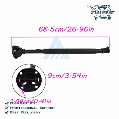 2044106701 For Mercedes C250 C300 E350 S550 CLS63 GLK350 SL65 Front Drive Shaft - Image 1 of 4