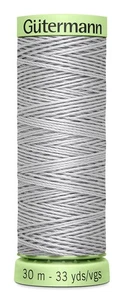 Gutermann 30H-102 Topstitch Heavy-Duty Thread 33yd-Mist Grey (6Pk) - Picture 1 of 1