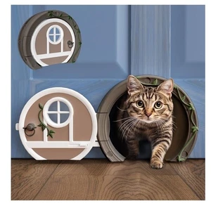 Puerta Gnome Puerta Gato para Puertas Interiores - Elegante y Funcional sin Solapa, Cerradura - Imagen 1 de 11