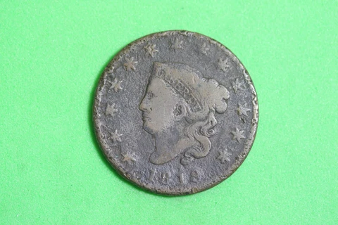 ESTATE FIND 1819 - CORONET HEAD Large Cent!! #K18796 Cover