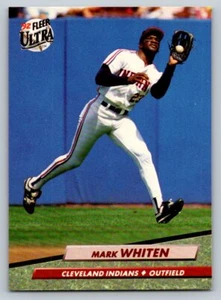 1992 Ultra #55 Mark Whiten Cleveland Indians - Picture 1 of 2