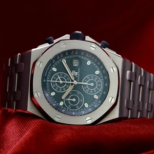 Audemars Piguet Royal Oak Offshore 'BEAST' Blue/Grey Ref. 26237ST.OO.1000ST.01 - Picture 1 of 14