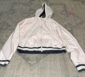 Nike Track Retro Jacket Women’s Full Zip Up Pink Sz Medium 8-10 - Picture 1 of 5