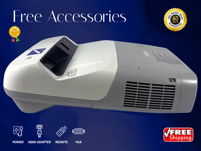 2500 ANSI LCD Projector UST for Game Console w/HDMI Xbox Apple TV Amazon Fire TV - Image 1 of 4