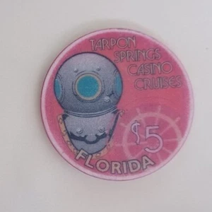 rare Tarpon Springs Casino Cruise  $5 chip - Bild 1 von 1