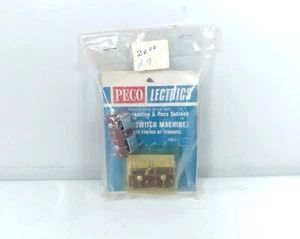 Package of PECO Items: 2 Motor (Switch Machine) PL-10 & 2 Accessory Switch PL-13 - Picture 1 of 3