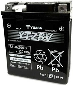 Batería Moto Yuasa YTZ8V 12V 7,4Ah - Imagen 1 de 1