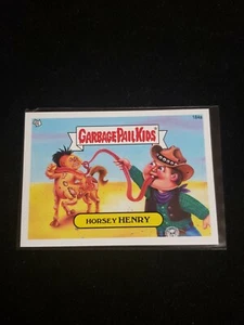 2013 Garbage Pail Kids HORSEY HENRY 184a Brand New Series 3 GPK - Picture 1 of 3