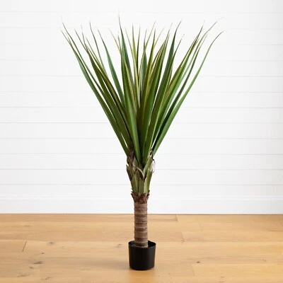 Árvore artificial suculenta de agave cravada 5’ decoração para casa e jardim. Varejo US$ 289 - Imagem 1 de 4