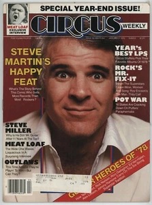 Jan 2 1979 CIRCUS WEEKLY Magazine Special Issue VG Bagged * Ed Van Halen Poster - Picture 1 of 2